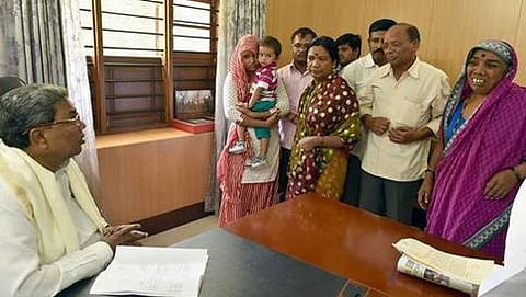 ಕಲ್ಲಪ್ಪ ಕುಟುಂಬದ ಜೊತೆ ಸಿಎಂ
