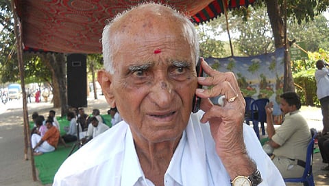 ಕಾವೇರಿ ಹಿತರಕ್ಷಣಾ ಸಮಿತಿ ಅಧ್ಯಕ್ಷ ಜಿ ಮಾದೇಗೌಡ (ಸಂಗ್ರಹ ಚಿತ್ರ)