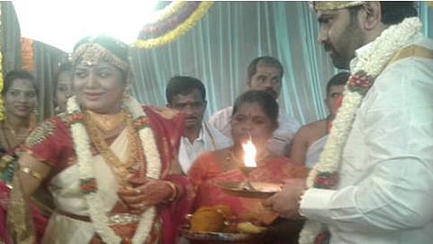 ನಟಿ ಪ್ರಿಯಾ ಹಾಸನ್ ರಾಮು ಮದುವೆ ಚಿತ್ರ