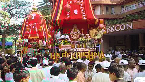 ಇಸ್ಕಾನ್ ಜಗನ್ನಾಥ್ ರಥಯಾತ್ರೆ (ಸಂಗ್ರಹ ಚಿತ್ರ)