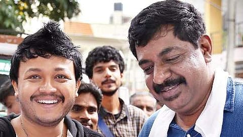 'ಮುಗುಳುನಗೆ' ಚಿತ್ರೀಕರಣದಲ್ಲಿ ಗಣೇಶ್ ಮತ್ತು ಯೋಗರಾಜ್ ಭಟ್