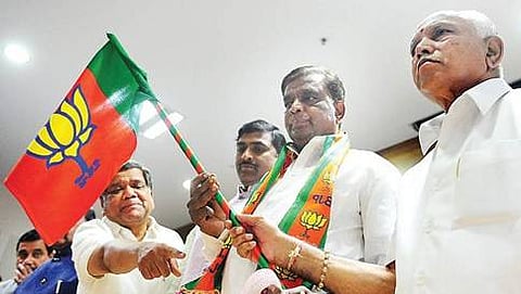 ಬಿಜೆಪಿ ಸೇರಿದ ಶ್ರೀನಿವಾಸ್ ಪ್ರಸಾದ್