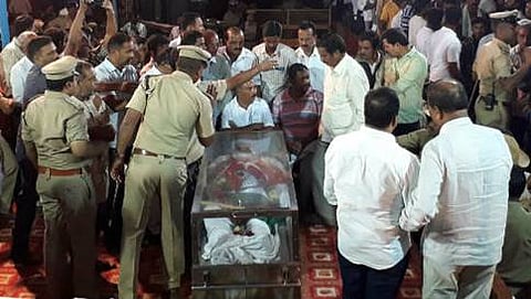 ಮಹದೇವ್ ಪ್ರಸಾದ್ ಪಾರ್ಥೀವ ಶರೀರ