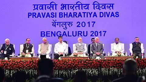 ಪ್ರವಾಸಿ ಭಾರತೀಯ ದಿವಸ್ ನಲ್ಲಿ ಪಾಲ್ಗೋಂಡಿದ್ದ ಗಣ್ಯರು
