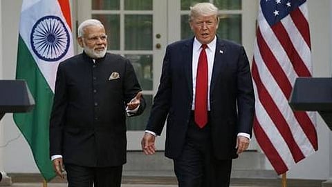 ಪ್ರಧಾನಮಂತ್ರಿ ನರೇಂದ್ರ ಮೋದಿ ಹಾಗೂ ಅಮೆರಿಕ ಅಧ್ಯಕ್ಷ ಡೊನಾಲ್ಡ್ ಟ್ರಂಪ್ (ಸಂಗ್ರಹ ಚಿತ್ರ)