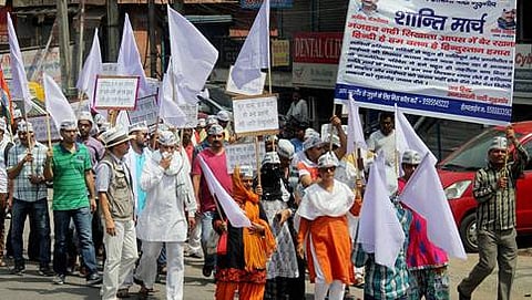ಆಮ್ ಆದ್ಮಿ ಪಕ್ಷದ ಕಾರ್ಯಕರ್ತರ ಸಂಗ್ರಹ ಚಿತ್ರ