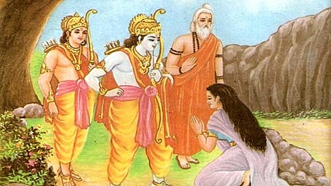 ಶ್ರೀರಾಮ ಪಾದಸ್ಪರ್ಶದಿಂದ ಪುನೀತಳಾದಳೇನು ಅಹಲ್ಯೆ?