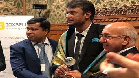 ಲಂಡನ್'ನಲ್ಲಿ ಗ್ಲೋಬಲ್ ಡೈವರ್ಸಿಟಿ ಪ್ರಶಸ್ತಿ ಪಡೆದ ನಟ ದರ್ಶನ್