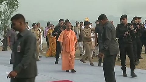 ಆಗ್ರಾಗೆ ಆಗಮಿಸಿದ ಸಿಎಂ ಯೋಗಿ ಆದಿತ್ಯನಾಥ್