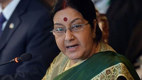 ವಿದೇಶಾಂಗ ಸಚಿವೆ ಸುಷ್ಮಾ ಸ್ವರಾಜ್