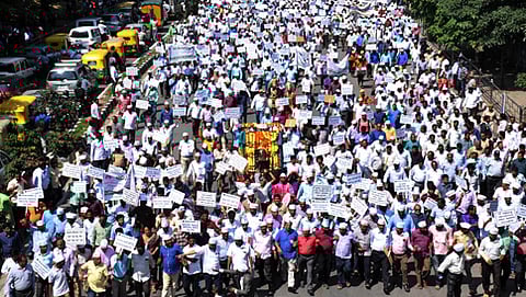 ಸರ್ಕಾರಿ ನೌಕರರ ಪ್ರತಿಭಟನೆ