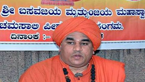 ಕೂಡಲ ಸಂಗಮ ಪಂಚಮ ಸಾಲಿ ಪೀಠದ ಸ್ವಾಮೀಜಿ ಬಸವ ಜಯ ಮೃತ್ಯಂಜಯ ಸ್ವಾಮೀಜಿ