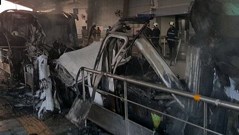 ಬೆಂಕಿಯಲ್ಲಿ ಸುಟ್ಟ ಬೋಗಿ