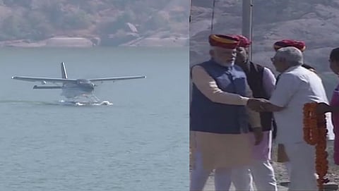 ಪ್ರಧಾನಿ ಮೋದಿ ಸಂಚರಿಸಿದ ಸಮುದ್ರ ವಿಮಾನ