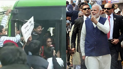 ಕಾಂಗ್ರೆಸ್ ಕಾರ್ಯಕರ್ತರ ಬಂಧನ