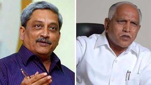 ಮನೋಹರ್ ಪರಿಕ್ಕರ್ - ಯಡಿಯೂರಪ್ಪ