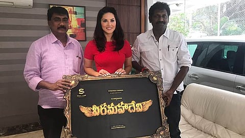 ವೀರವನಿತೆ 'ವೀರಮಾದೇವಿ' ಪಾತ್ರದಲ್ಲಿ ಸನ್ನಿ ಲಿಯೋನ್