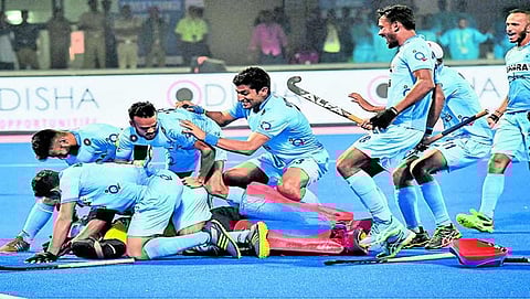 ವಿಶ್ವ ಹಾಕಿ ಲೀಗ್‌ ಫೈನಲ್‌: ಬೆಲ್ಜಿಯಂ ನ್ನು ಮಣಿಸಿ ಸೆಮಿ ಫೈನಲ್ ಪ್ರವೇಶಿಸಿದ ಭಾರತ