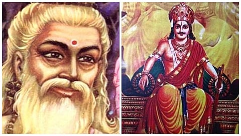 ಮಹರ್ಷಿ ವಿಶ್ವಾಮಿತ್ರ-ಸತ್ಯಹರಿಶ್ಚಂದ್ರ (ಸಾಂಕೇತಿಕ ಚಿತ್ರ)