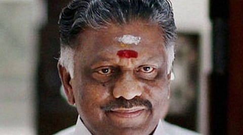 ತಮಿಳುನಾಡು ಮುಖ್ಯಮಂತ್ರಿ ಒ ಪನ್ನೀರ್ ಸೆಲ್ವಂ