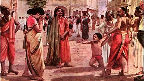 ಹೆಂಡತಿಯನ್ನೇ ಹರೆಯನ್ನು ಹಾಕಿದ ಹರಿಶ್ಚಂದ್ರ