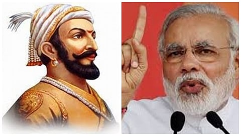 ಛತ್ರಪತಿ ಶಿವಾಜಿ-ನರೇಂದ್ರ ಮೋದಿ