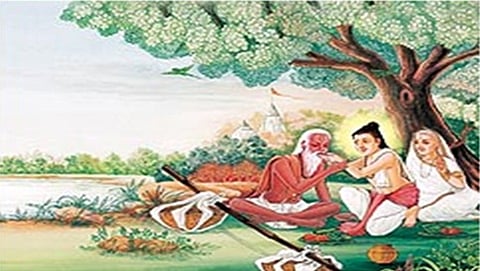 ದಶರಥನಿಗೆ ವೃದ್ಧ ದಂಪತಿಗಳ ಶಾಪ (ಸಾಂಕೇತಿಕ ಚಿತ್ರ)
