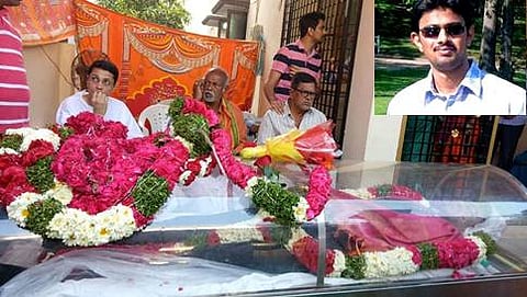 ಕನ್ಸಾಸ್ ಶೂಟಿಂಗ್: ಭಾರತೀಯ ಟೆಕ್ಕಿ ಶ್ರೀನಿವಾಸ್ ಮೃತದೇಹ ಹೈದರಾಬಾದ್'ಗೆ