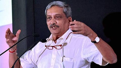 ರಕ್ಷಣಾ ಸಚಿವ ಮನೋಹರ್ ಪರಿಕ್ಕರ್