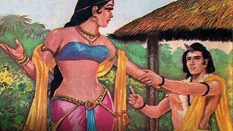 ಬಾಹುಬಲೆಯಲ್ಲಿ ಋಷ್ಯಶೃಂಗ !!