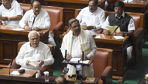 ವಿಧಾನ ಪರಿಷತ್ ಸಭೆಗೆ ಆಗಮಿಸಿದ ಸಿಎಂ