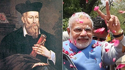 ನಾಸ್ಟ್ರಾಡಮಸ್-ನರೇಂದ್ರ ಮೋದಿ