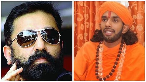 ಕಮಲ ಹಾಸನ್ ಮತ್ತು ಪ್ರಣವಾನಂದ ಸ್ವಾಮಿಜಿ