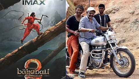 ನಿರ್ದೇಶಕ ರಾಜಮೌಳಿ ಹಾಗೂ ಬಾಹುಬಲಿ ಚಿತ್ರದ ಹೊಸ ಪೋಸ್ಟರ್