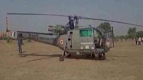 ತುರ್ತು ಭೂಸ್ಪರ್ಶ ಮಾಡಿದ ಹೆಲಿಕಾಪ್ಟರ್