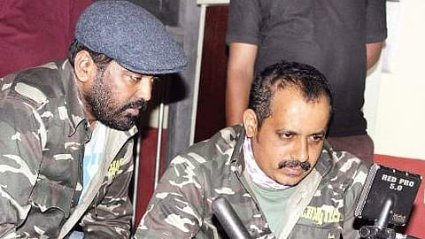 'ಮಾಸಿ ಗುಡಿ' ನಿರ್ದೇಶಕ ನಾಗಶೇಖರ್ ಮತ್ತು ಛಾಯಾಗ್ರಾಹಕ ಸತ್ಯ ಹೆಗಡೆ