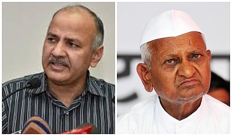 ಮನೀಶ್ ಸಿಸೋಡಿಯಾ-ಅಣ್ಣ ಹಜಾರೆ