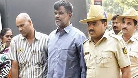 ಪೊಲೀಸರೊಂದಿಗೆ ರೌಡಿ ನಾಗರಾಜ