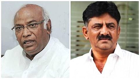 ಮಲ್ಲಿಕಾರ್ಜುನ ಖರ್ಗೆ ಮತ್ತು ಡಿ.ಕೆ ಶಿವಕುಮಾರ್