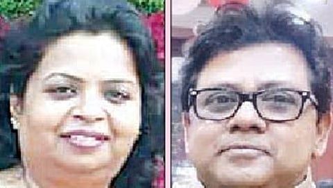 ಸಿನಿಮೀಯ ರೀತಿಯಲ್ಲಿ ಪತಿಗೆ ಗುಂಡಿಕ್ಕಿದ ಪತ್ನಿ!