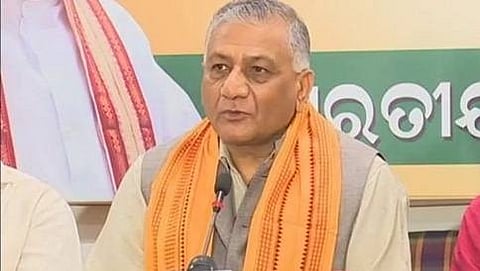 ವಿದೇಶಾಂಗ ವ್ಯವಹಾರಗಳ ಇಲಾಖೆಯ ರಾಜ್ಯ ಸಚಿವ ಜನರಲ್ ವಿ.ಕೆ. ಸಿಂಗ್