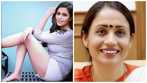 ನಟಿ ಸೋನು ಗೌಡ - ಐ ಎ ಎಸ್ ಅಧಿಕಾರಿ ಶಾಲಿನಿ ರಜನೀಶ್