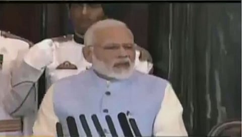 ಸಂಸತ್ ಅಧಿವೇಶನ ಉದ್ದೇಶಿಸಿ ಮಾತನಾಡಿದ ಪ್ರಧಾನಿ ಮೋದಿ