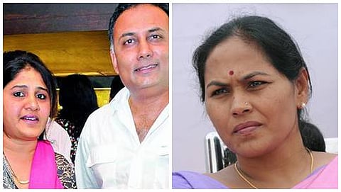 ದಿನೇಶ್ ಗುಂಡುರಾವ್ ಹಾಗೂ ಪತ್ನಿ ಟಬು ರಾವ್ ಮತ್ತು ಶೋಭಾ ಕರಂದ್ಲಾಜೆ