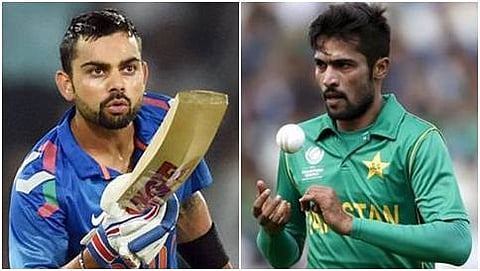 ವಿರಾಟ್ ಕೊಹ್ಲಿ-ಮೊಹಮ್ಮದ್ ಅಮಿರ್