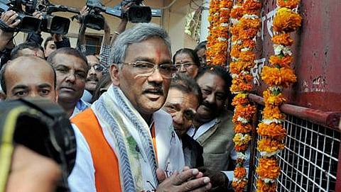 ಉತ್ತರಖಾಂಡ್ ಮುಖ್ಯಮಂತ್ರಿ ತ್ರಿವೇಂದ್ರ ಸಿಂಗ್ ರಾವತ್