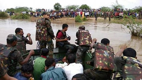 ಕಾರ್ಯಾಚರಣೆ ನಿರತ ವಾಯುಸೇನೆ