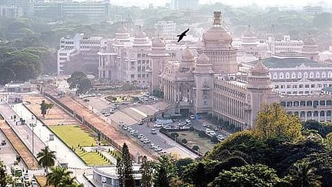 ವಿಧಾನ ಸೌಧದ ಒಂದು ನೋಟ
