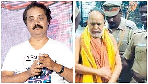 ನಿರ್ದೇಶಕ ಶ್ರೀನಿವಾಸ್ ರಾಜು-ಶಂಕರಾಚಾರ್ಯ ಜಯೇಂದ್ರ ಸರಸ್ವತಿ