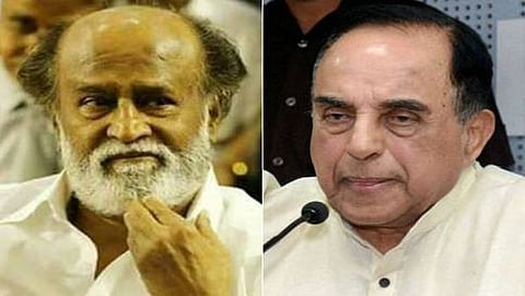 ರಜನಿಕಾಂತ್-ಸುಬ್ರಮಣಿಯನ್ ಸ್ವಾಮಿ